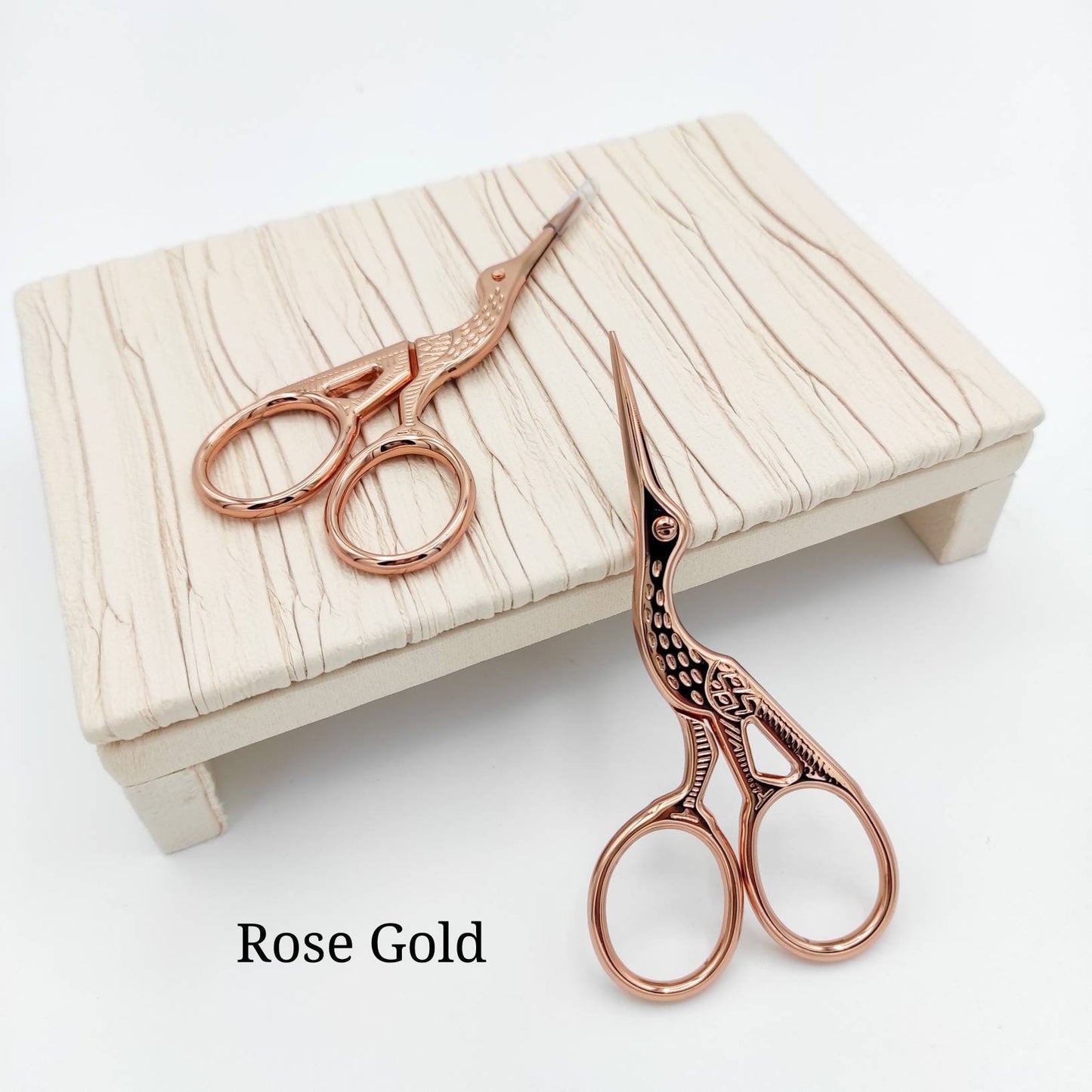 Classic Stork Embroidery Scissors: Sharp Stainless Steel Craft Scissors