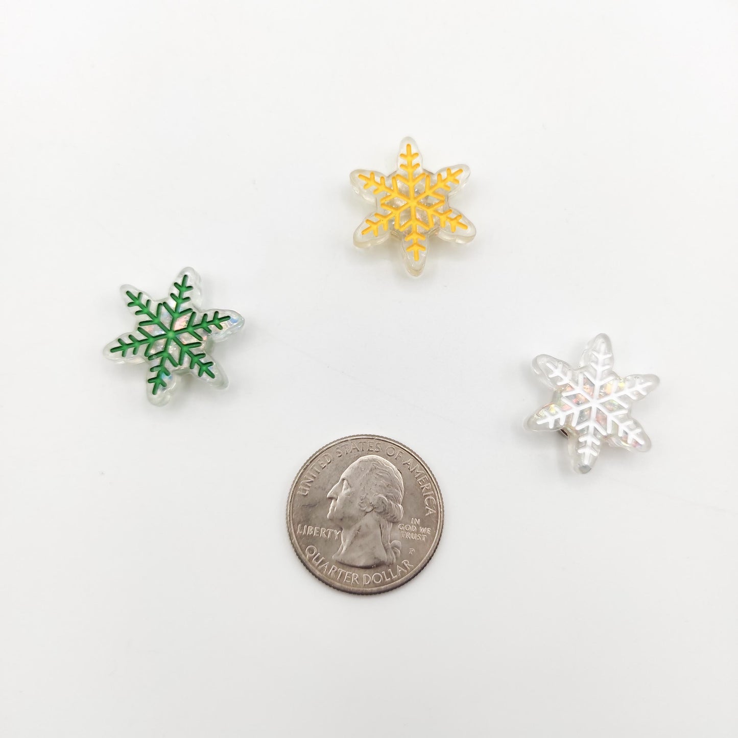 Snowflake needle minder, Resin Needle Minder for Embroidery, Cross Stitch, Needle work, needlecraft projects and sewing.