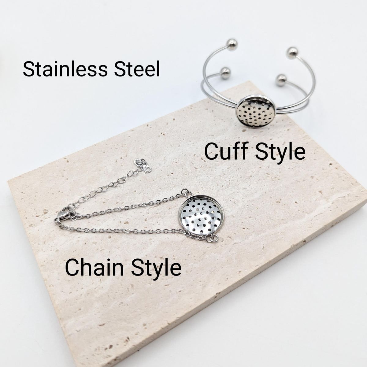 Stainless steel bracelet blank pendant, embroidery pendant, Embroidery bracelet kit, Handmade jewelry kit, cross stitch bracelet kit