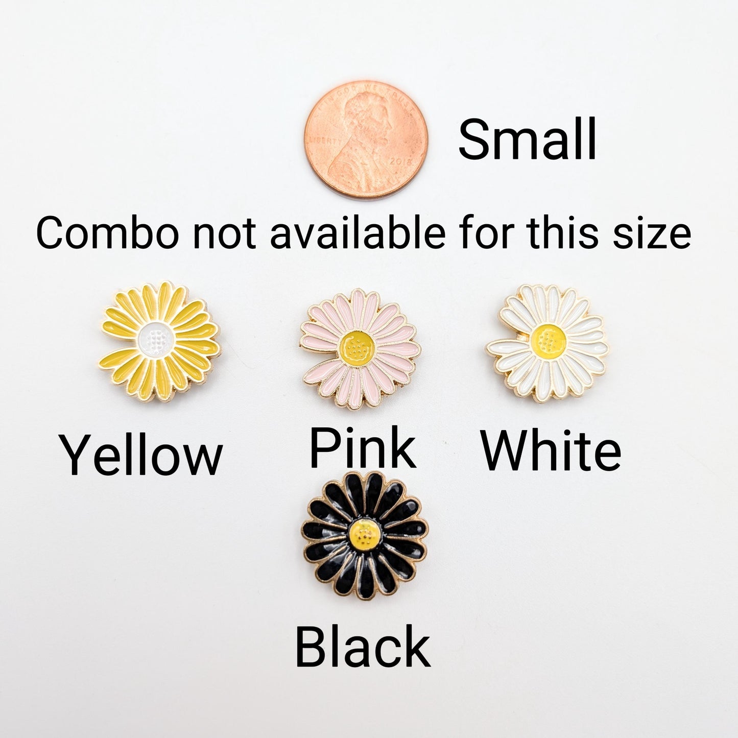 Daisy Enamel needle minders, Needle Minder for Embroidery, Cross Stitch, Needle work, Needle point tools