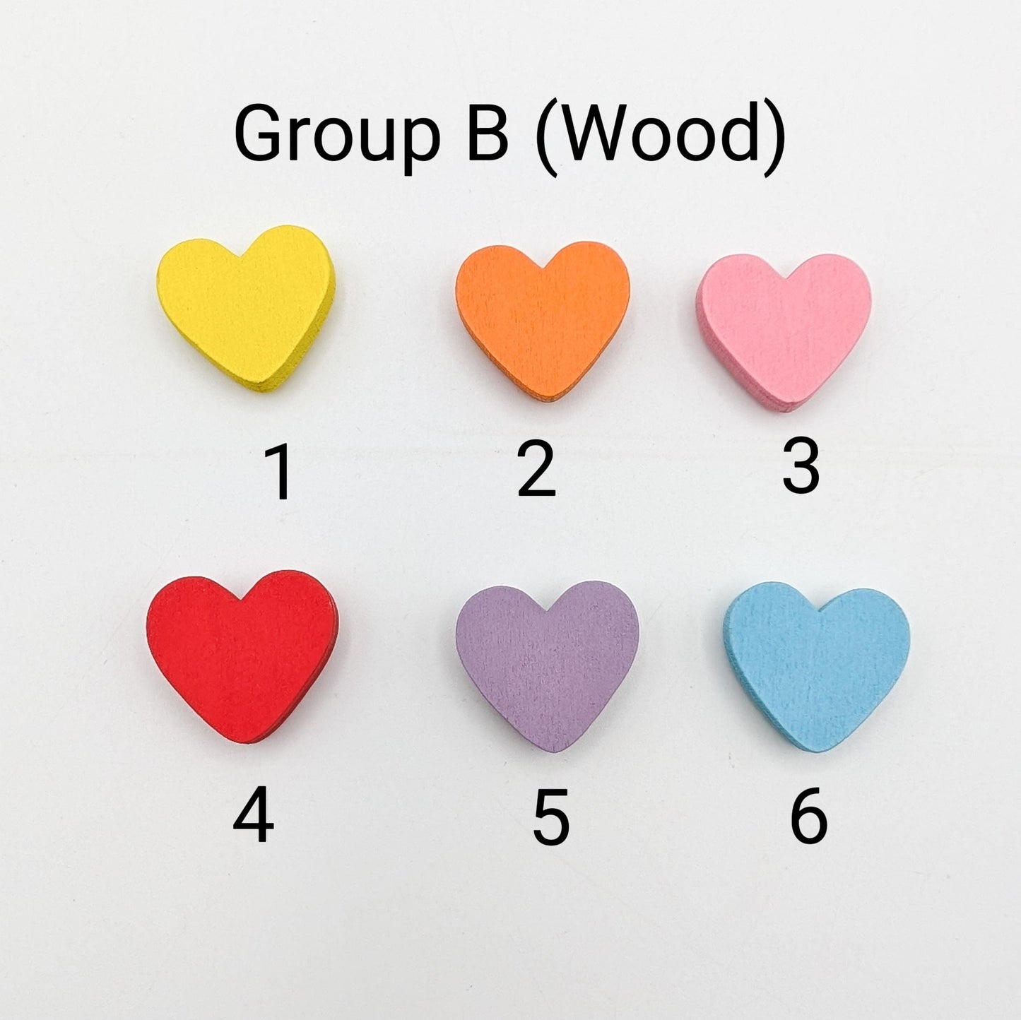 Heart Wood or Resin Needle Minder: Embroidery, Cross Stitch