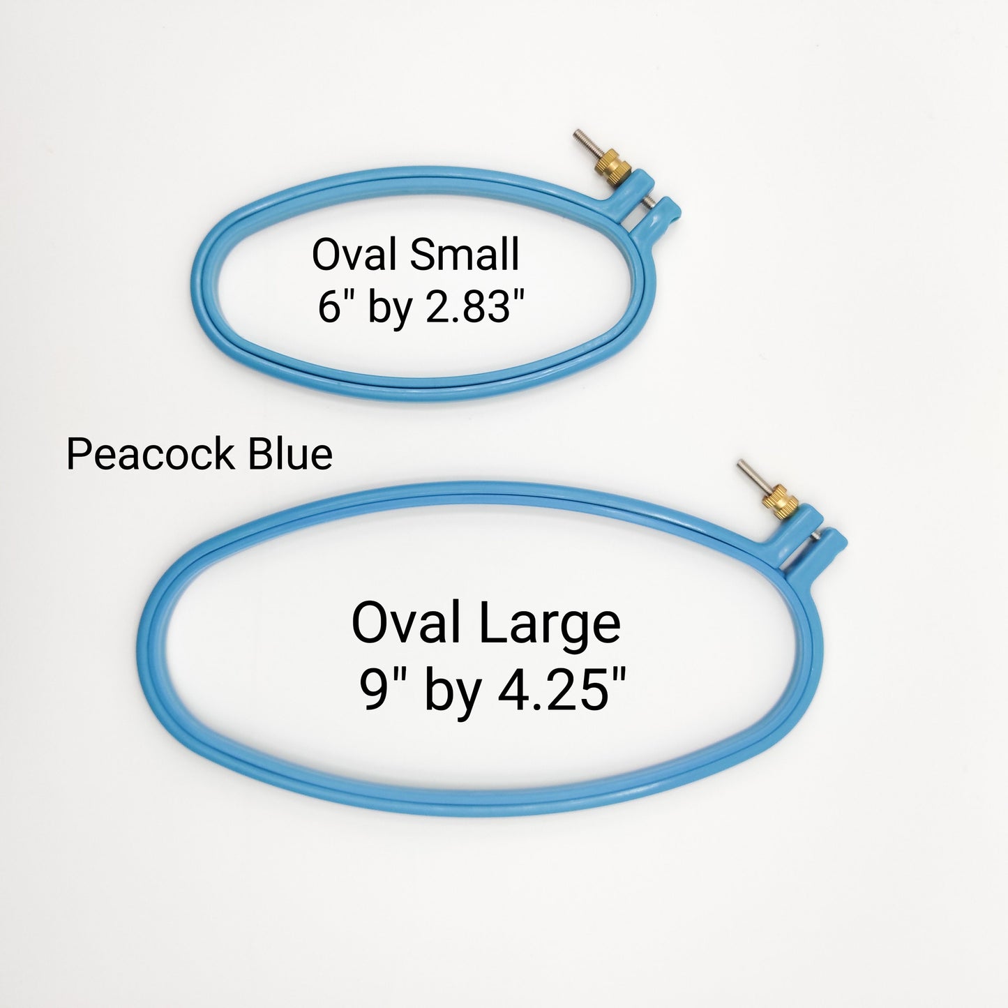 Multiple Sizes of Colorful Round Plastic Hoops for hand Stitching, Embroidery, Cross stitch, Needlework Frame, Round embroidery display.