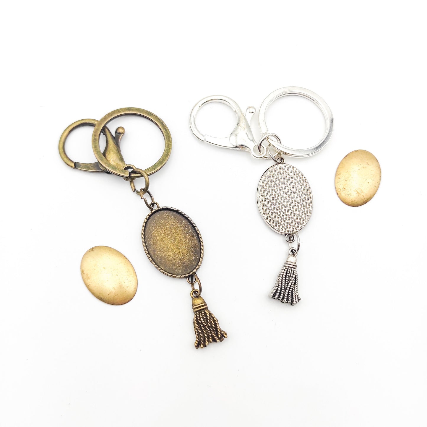 Blank keychain pendant, Blank keychain for embroidery, Cross stitch embroidery frame, Hand embroidery keychain kit, Diy gift kit