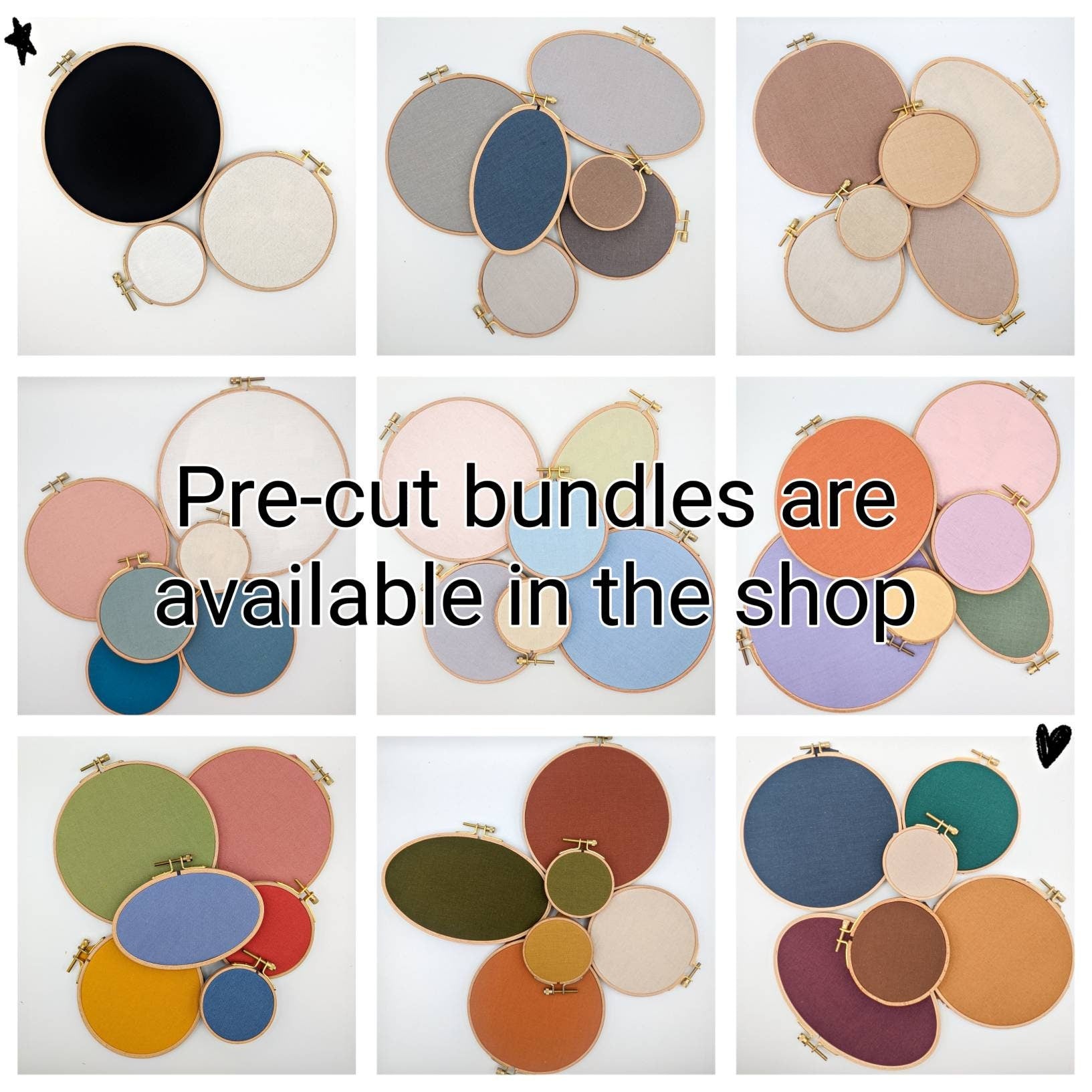 Cotton Linen Blend Fabric: Embroidery, Craft, Sewing - Fat Quarter
