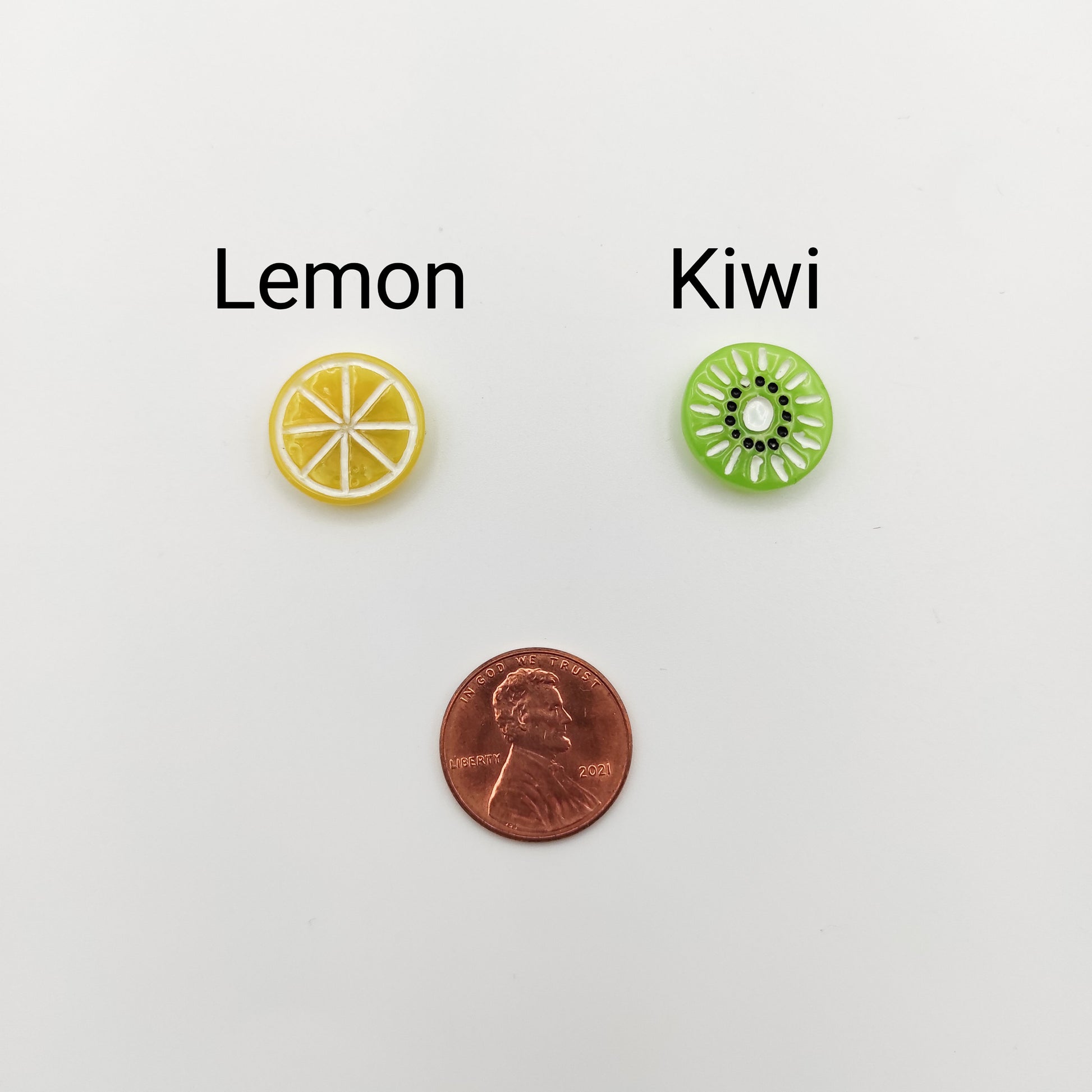 Fruit Resin Needle Minder: Embroidery, Cross Stitch, Needlepoint
