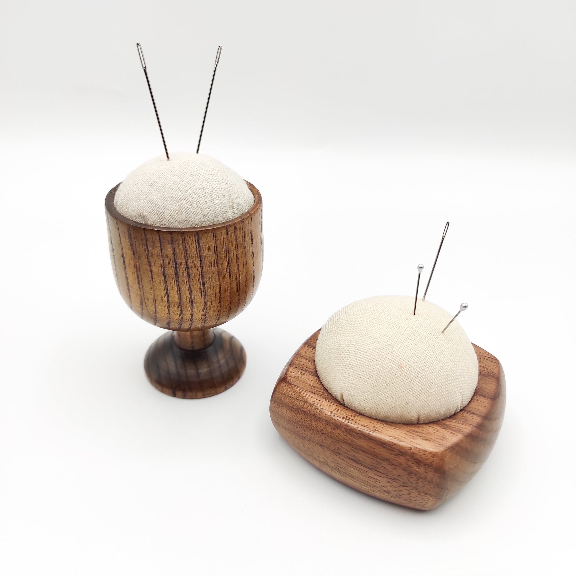 DIY Wooden pin cushion base
