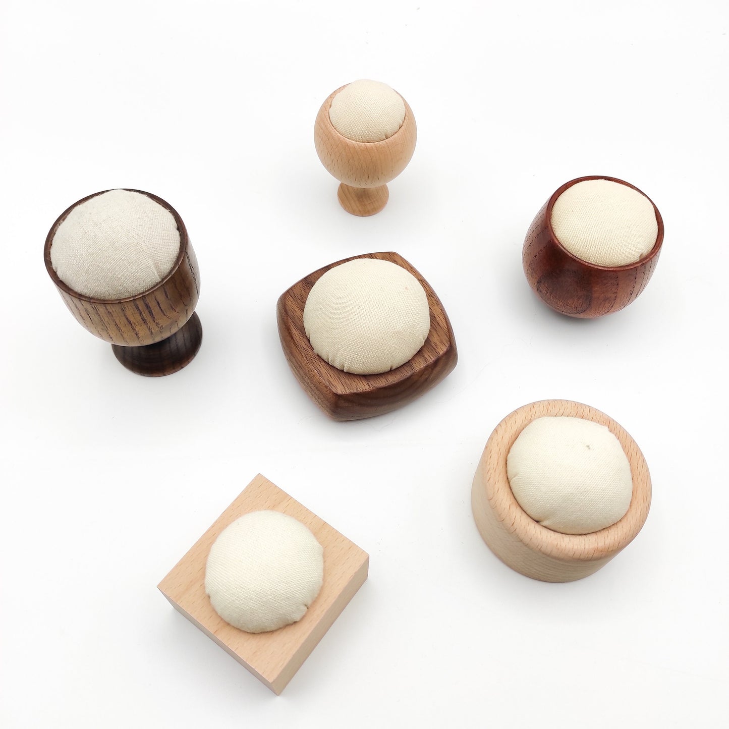 DIY Wooden pin cushion base