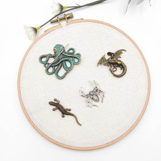 Unique Large needle minders, Large Strong Needle Minder for Embroidery, Cross Stitch, Needle work, Needle point tools