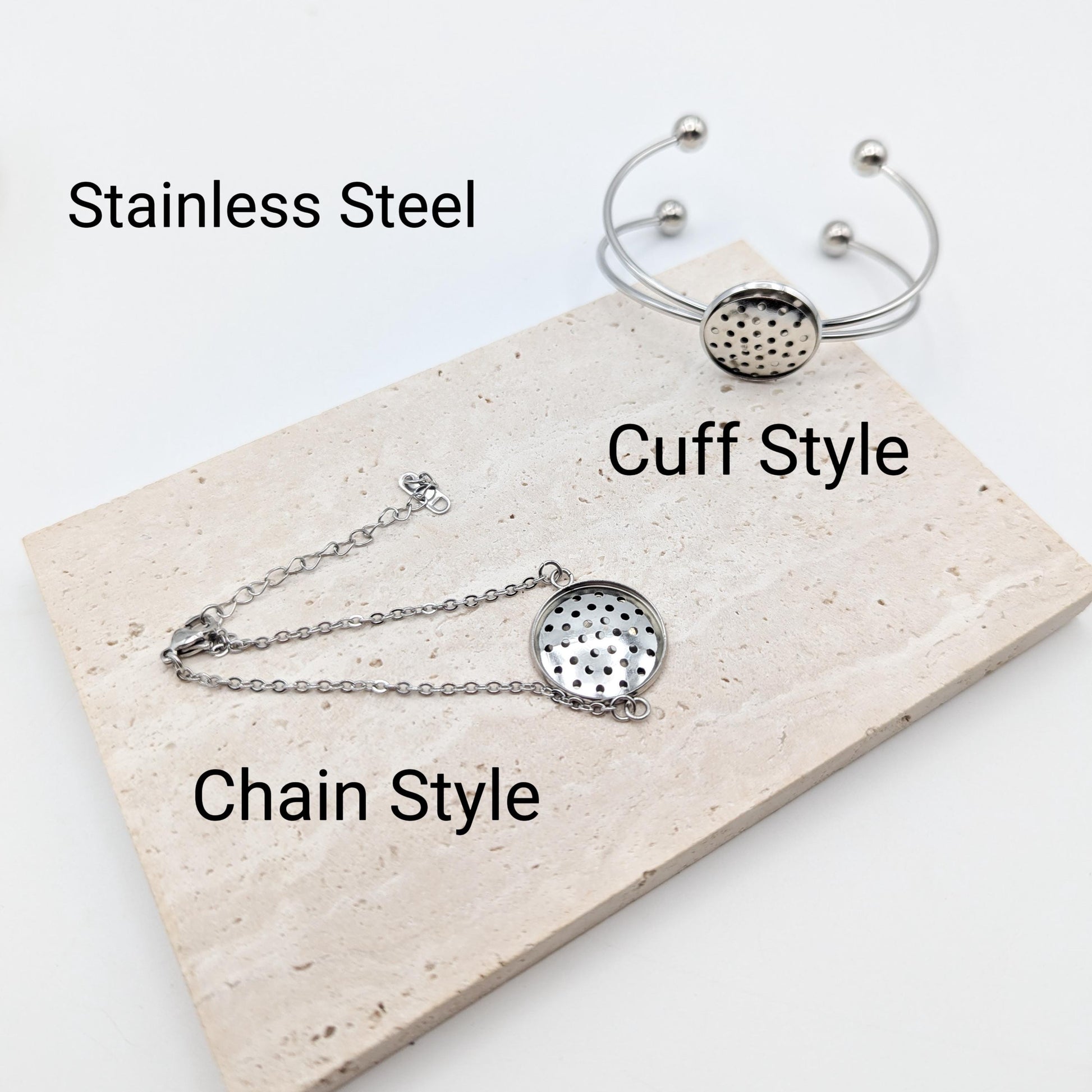 Stainless steel bracelet blank pendant, embroidery pendant, Embroidery bracelet kit, Handmade jewelry kit, cross stitch bracelet kit