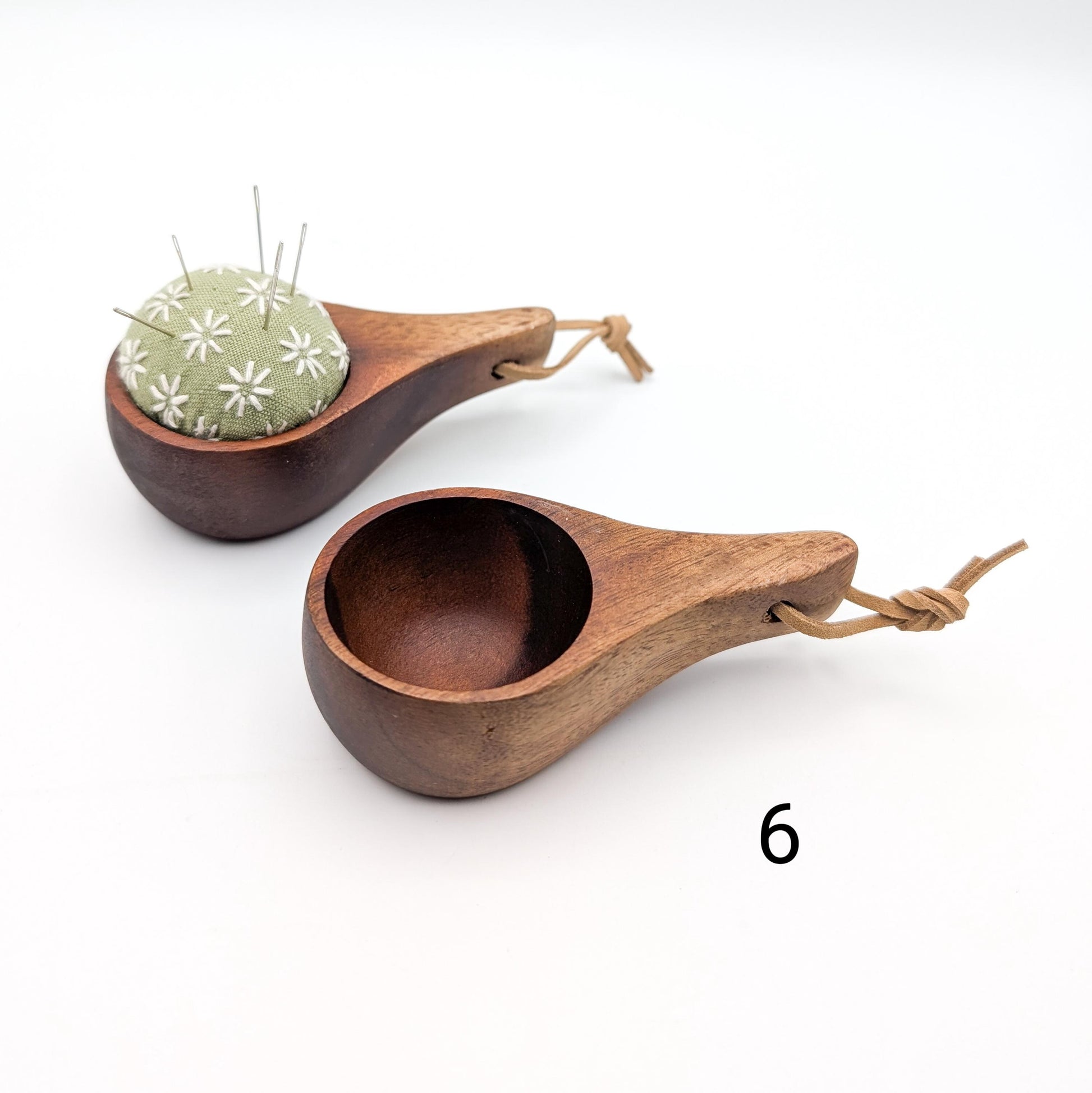 DIY Wooden pin cushion base