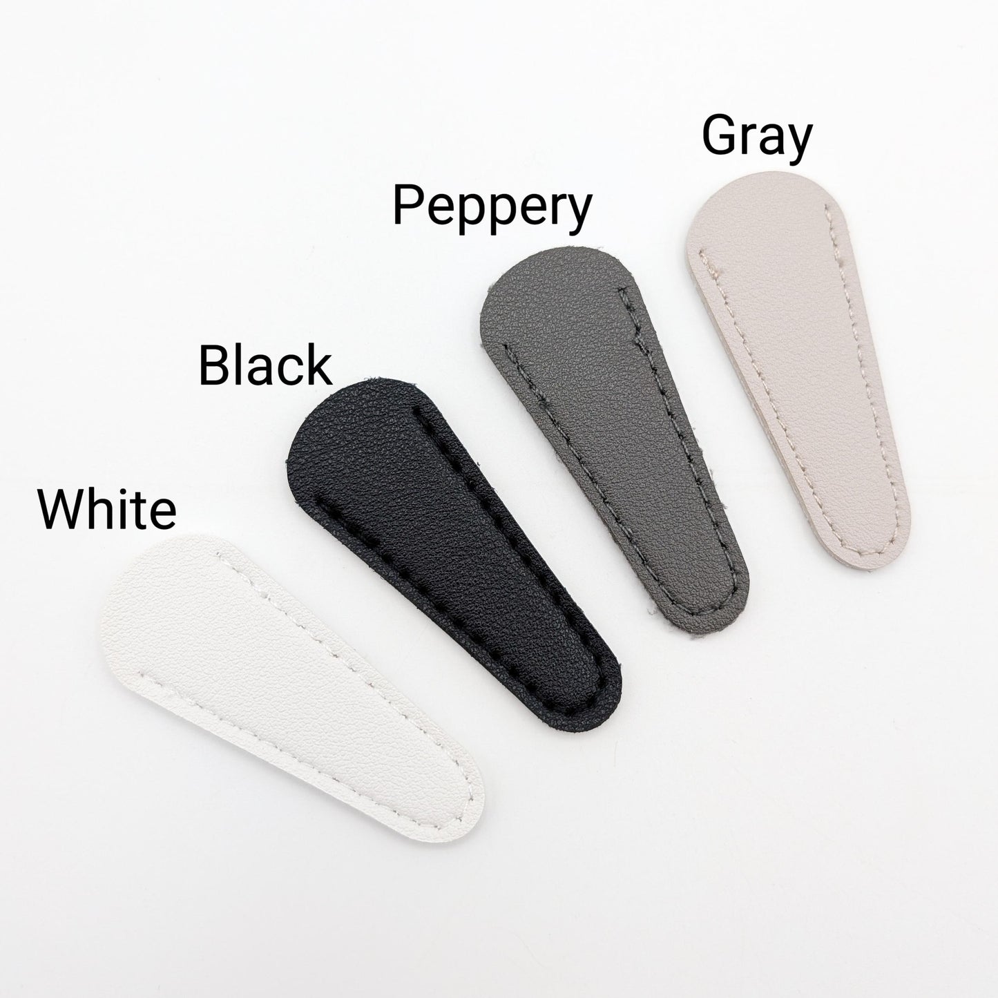 Solid Color Scissor sheath small size for small embroidery scissor tip protection leather cover for small scissors