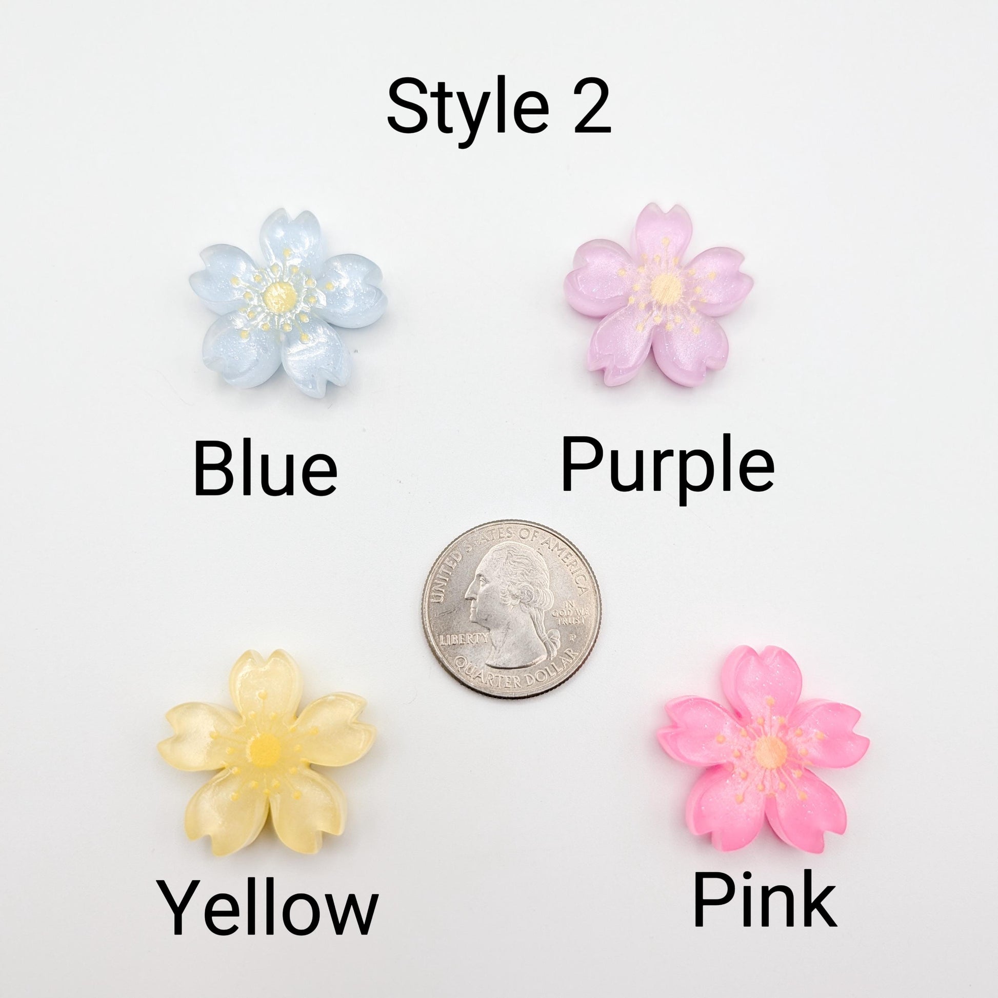 Sakura Needle Minder: Cherry blossom Embroidery, Cross Stitch, Needlepoint Tool