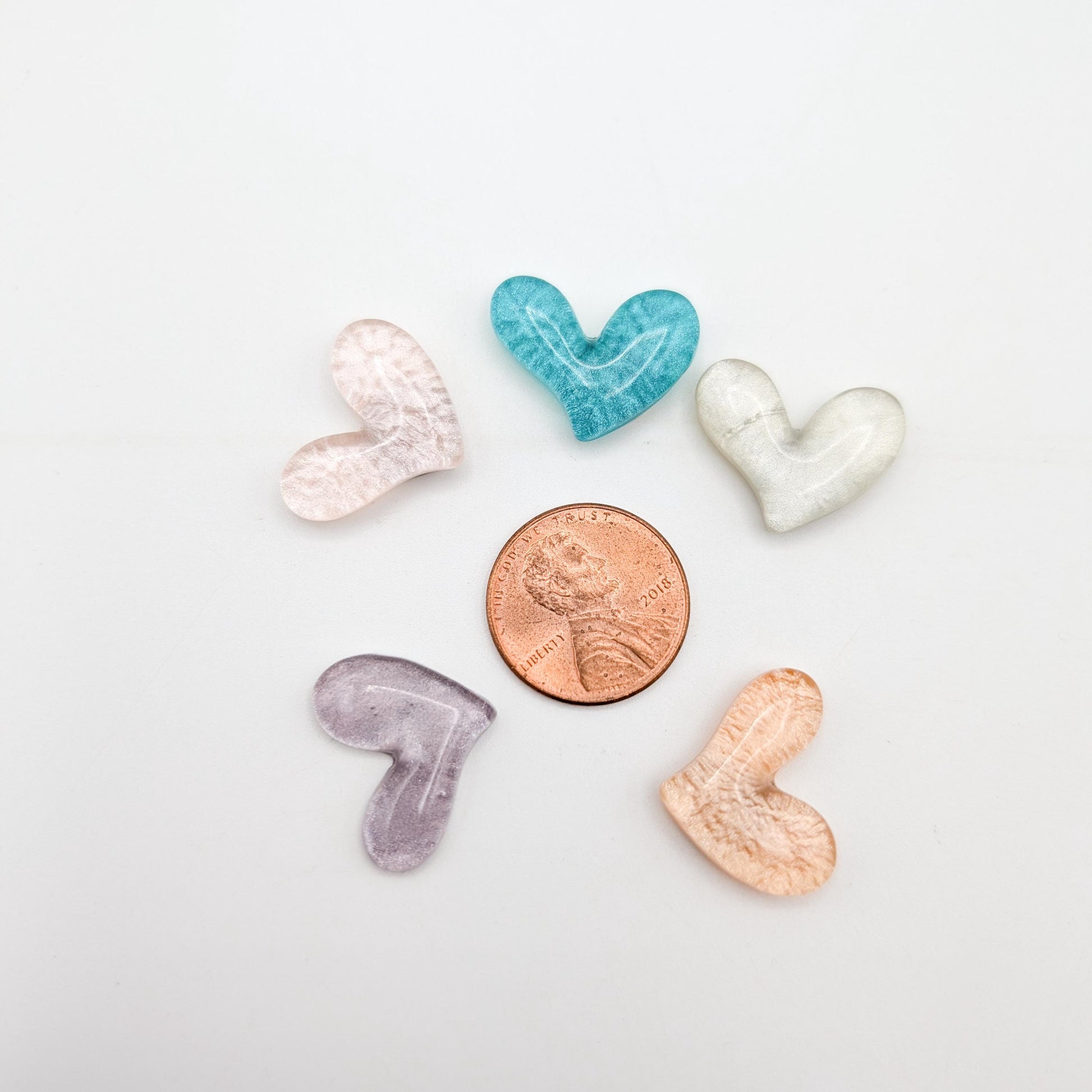 Heart Resin Needle Minder: Embroidery, Cross Stitch Tool
