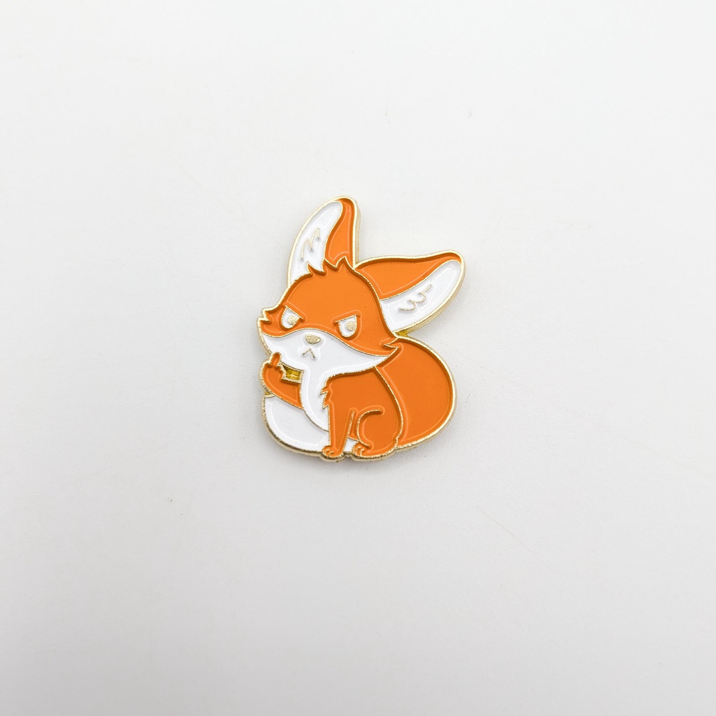Funny Animal Enamel Needle Minder: Cat, Fox, Goose, Frog
