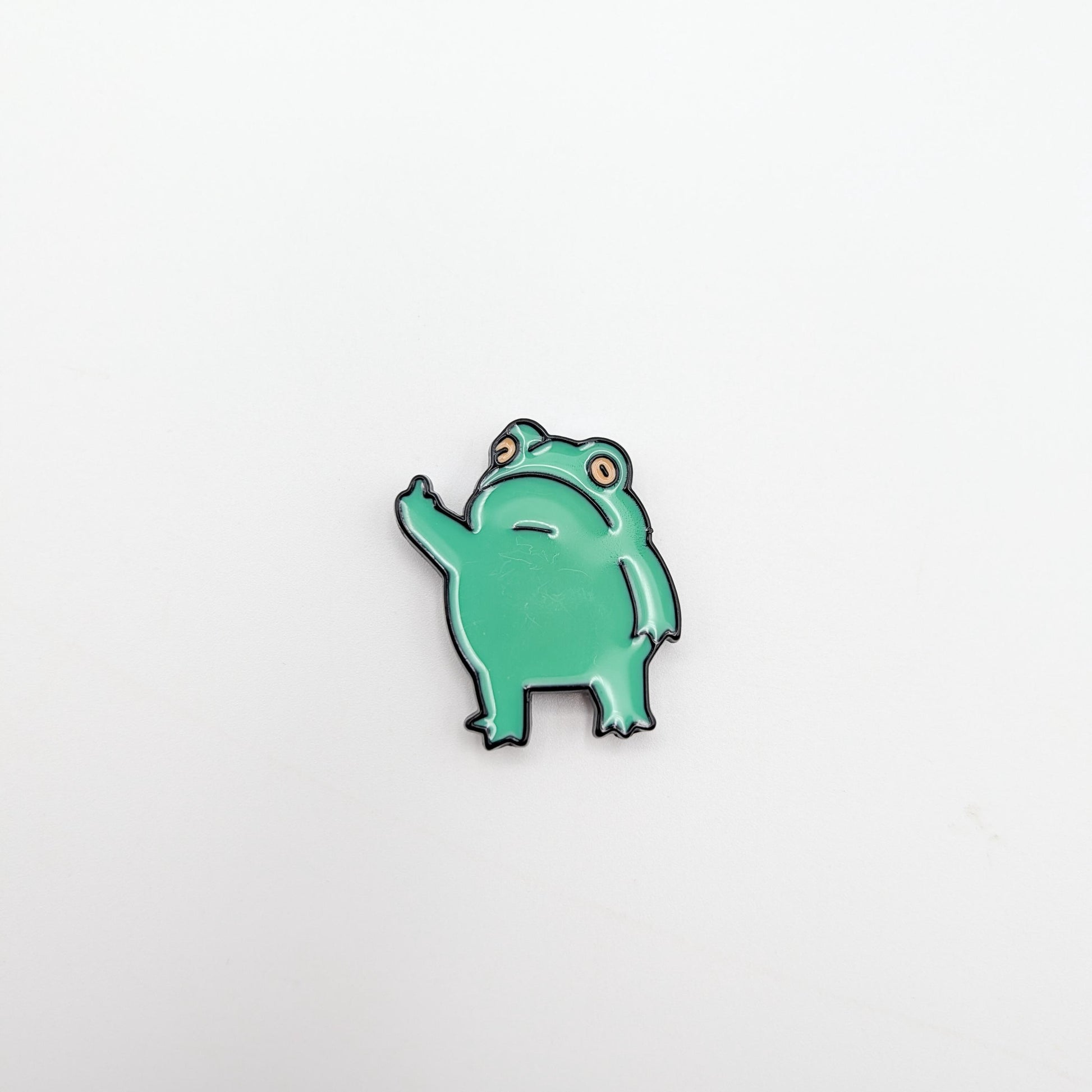 Funny Animal Enamel Needle Minder: Cat, Fox, Goose, Frog