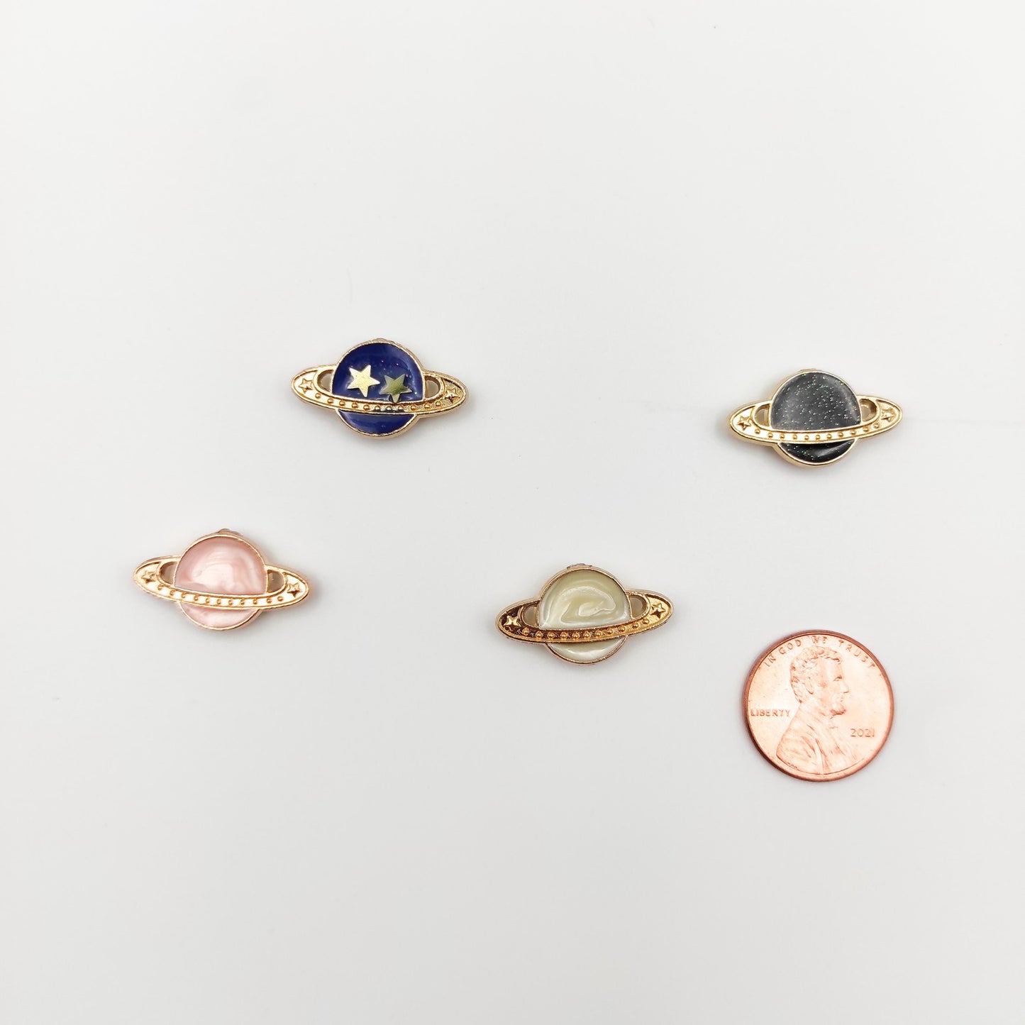 MINI planet enamel needle minders, Tiny Needle Minder for Embroidery, Cross Stitch, Needle work, Needle point tools