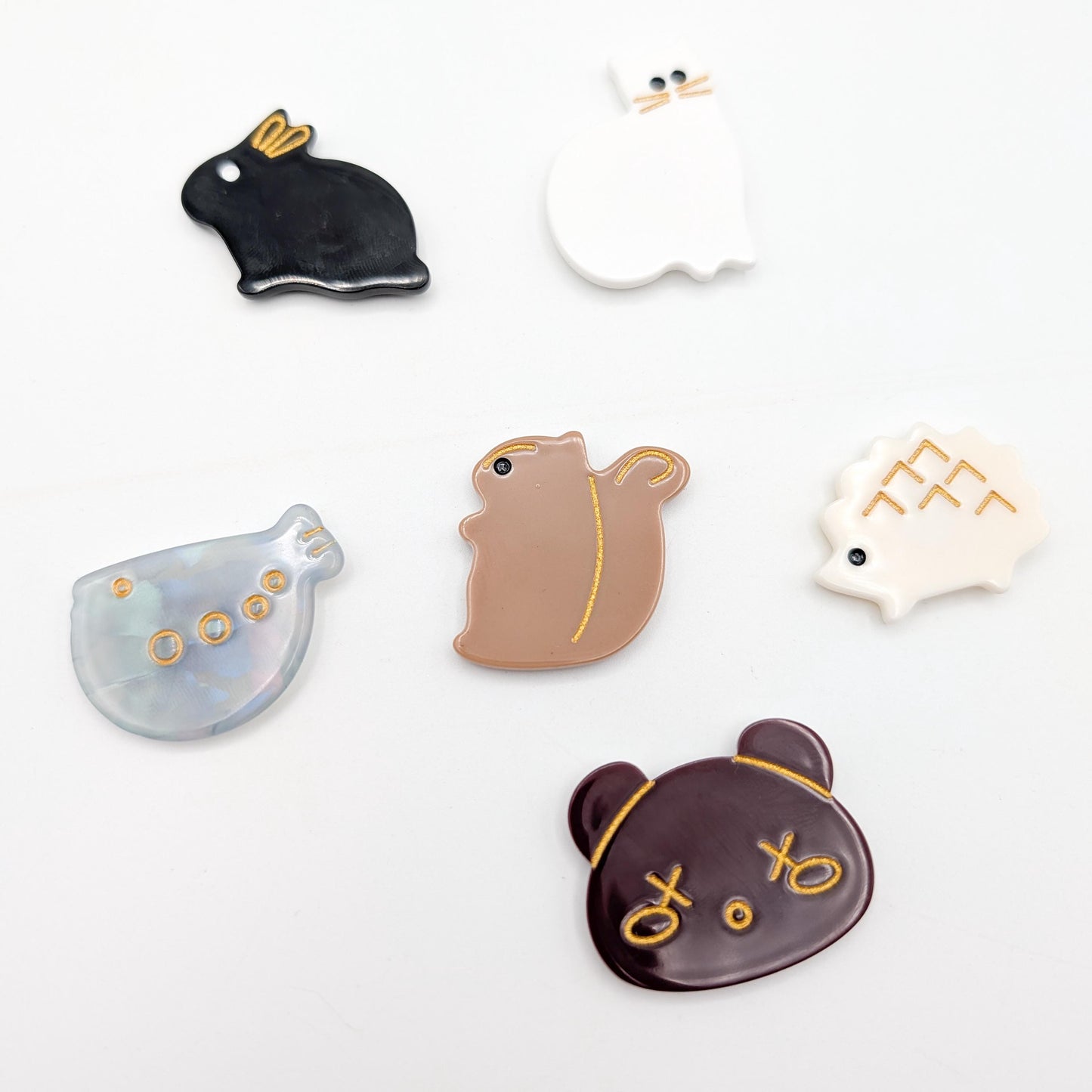 Large Animal Needle Minder: Acrylic Embroidery, Cross Stitch Tool