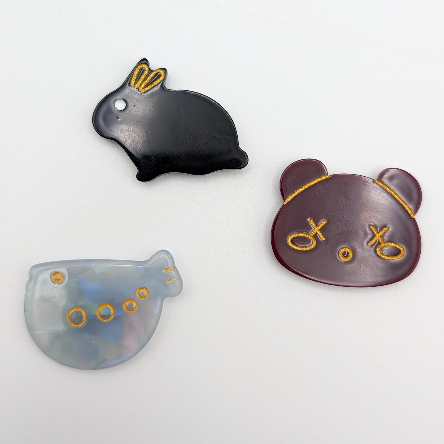 Large Animal Needle Minder: Acrylic Embroidery, Cross Stitch Tool