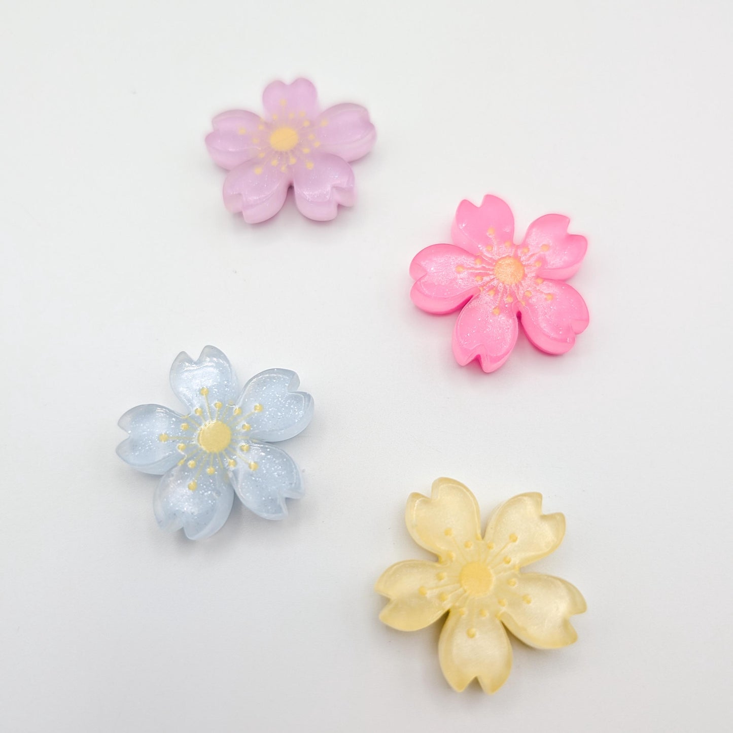 Sakura Needle Minder: Cherry blossom Embroidery, Cross Stitch, Needlepoint Tool