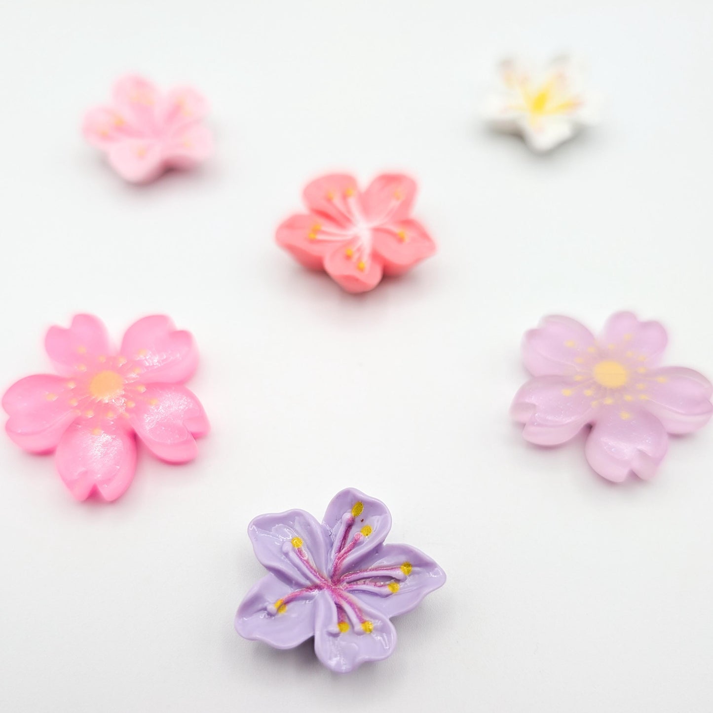 Sakura Needle Minder: Cherry blossom Embroidery, Cross Stitch, Needlepoint Tool