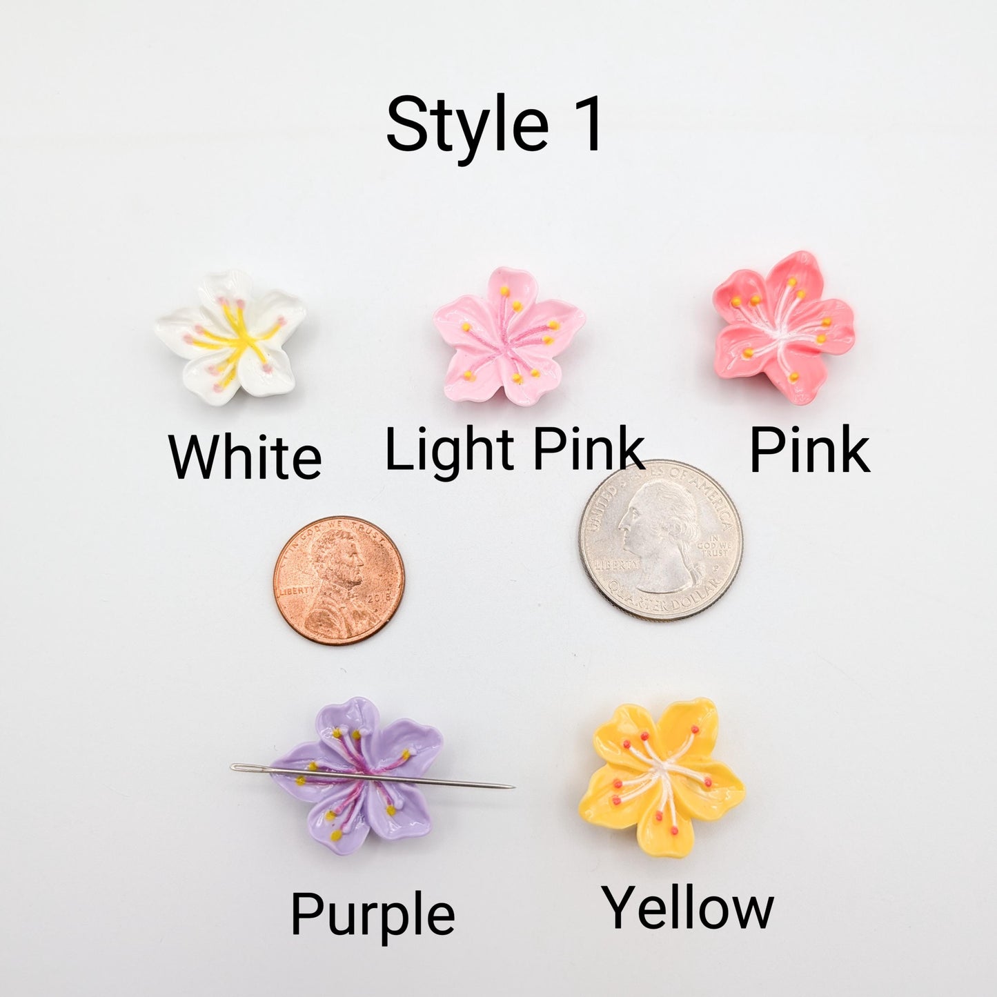 Sakura Needle Minder: Cherry blossom Embroidery, Cross Stitch, Needlepoint Tool