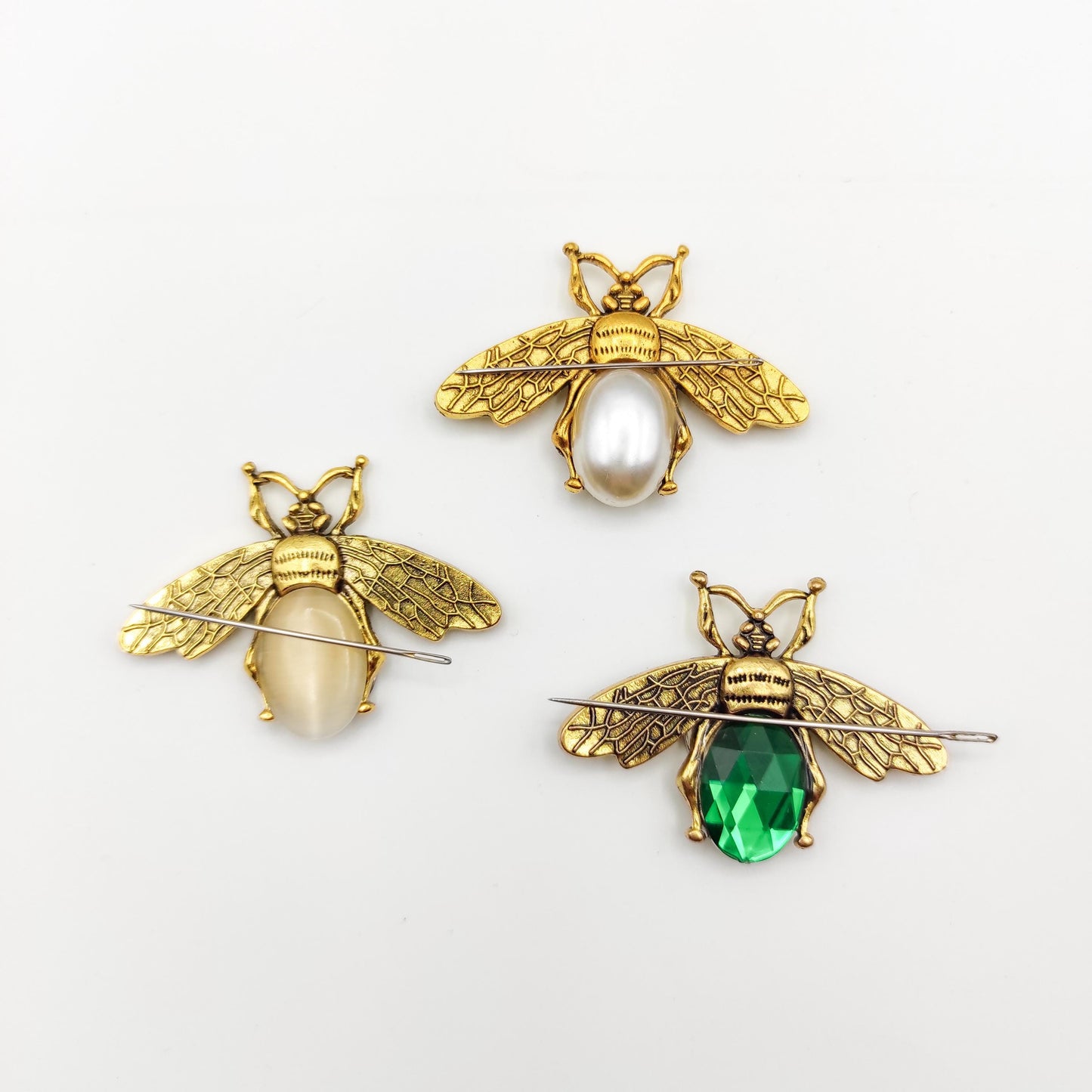 Multicolor Bee needle minders, Strong Needle Minder for Embroidery, Cross Stitch, Needle work, Needle point tools