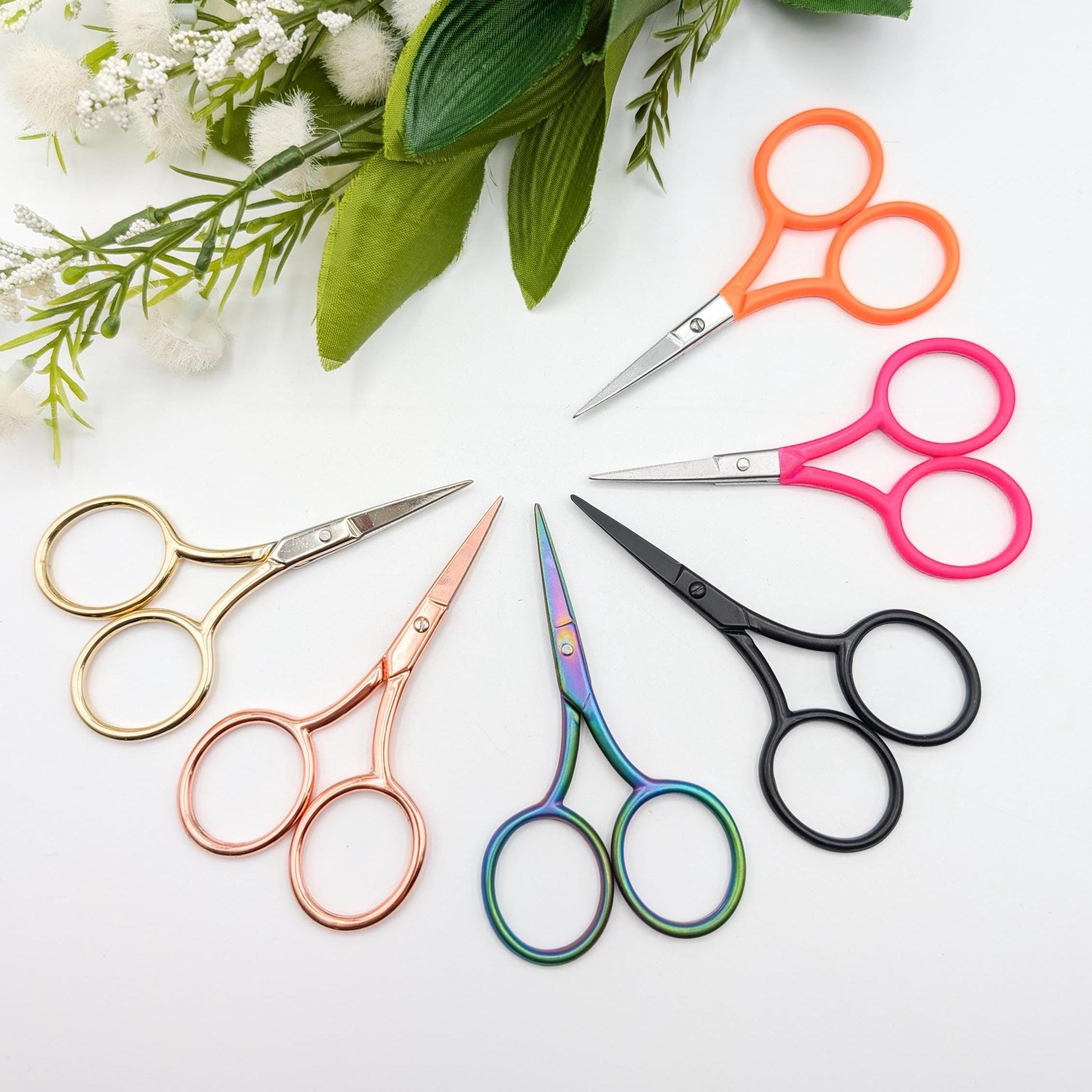 Modern small embroidery/ cross stitch scissors,Floss scissors, Thread scissors, Sewing scissors, small scissors, stainless steel scissors
