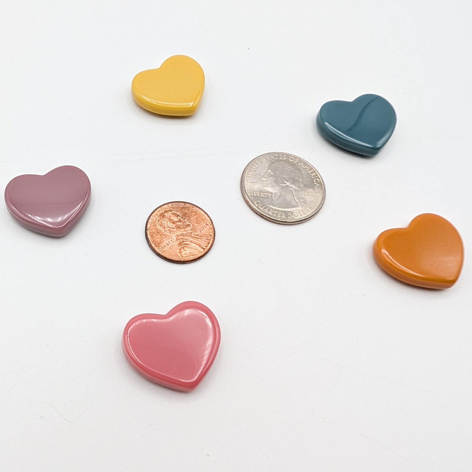 Heart Wood or Resin Needle Minder: Embroidery, Cross Stitch