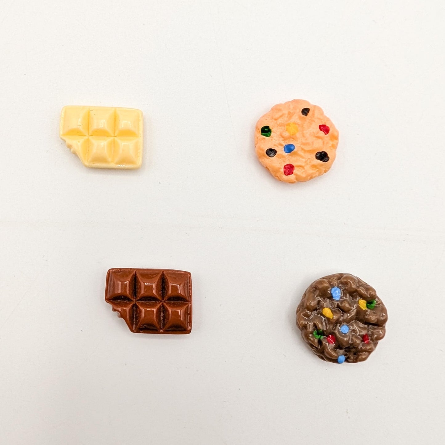Sweets Resin Needle Minder, small chocolate and cookie needle minder, Embroidery Needle Keeper