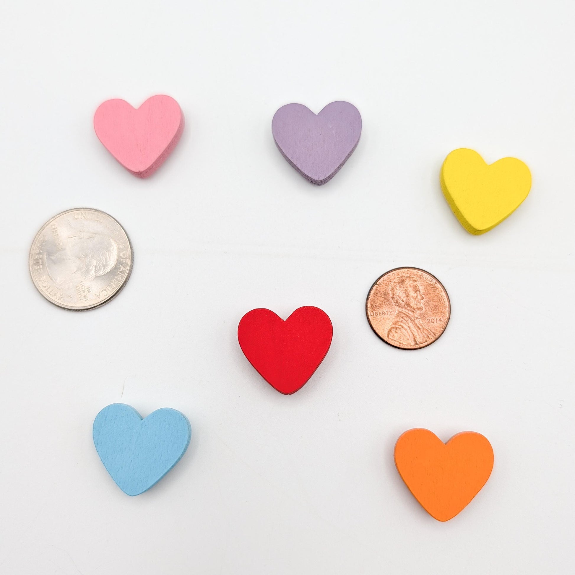 Heart Wood or Resin Needle Minder: Embroidery, Cross Stitch