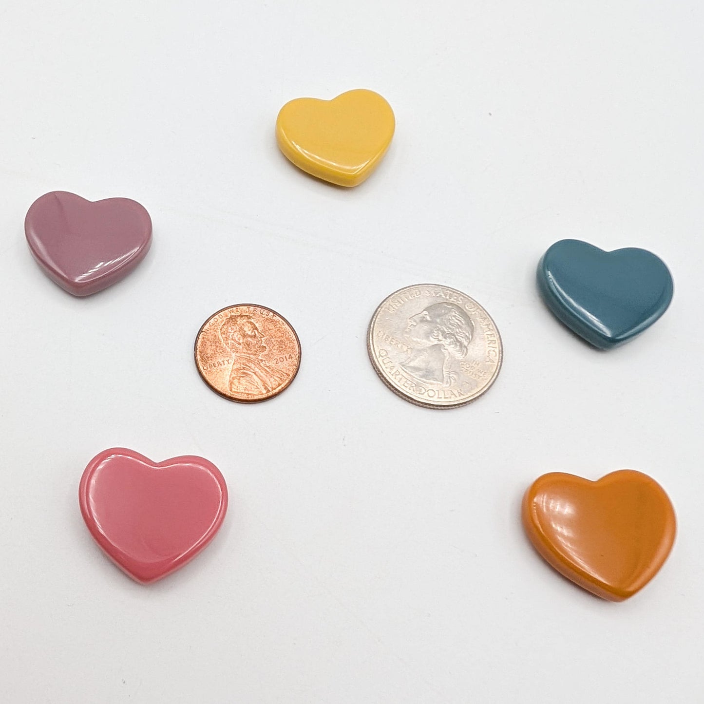 Heart Wood or Resin Needle Minder: Embroidery, Cross Stitch