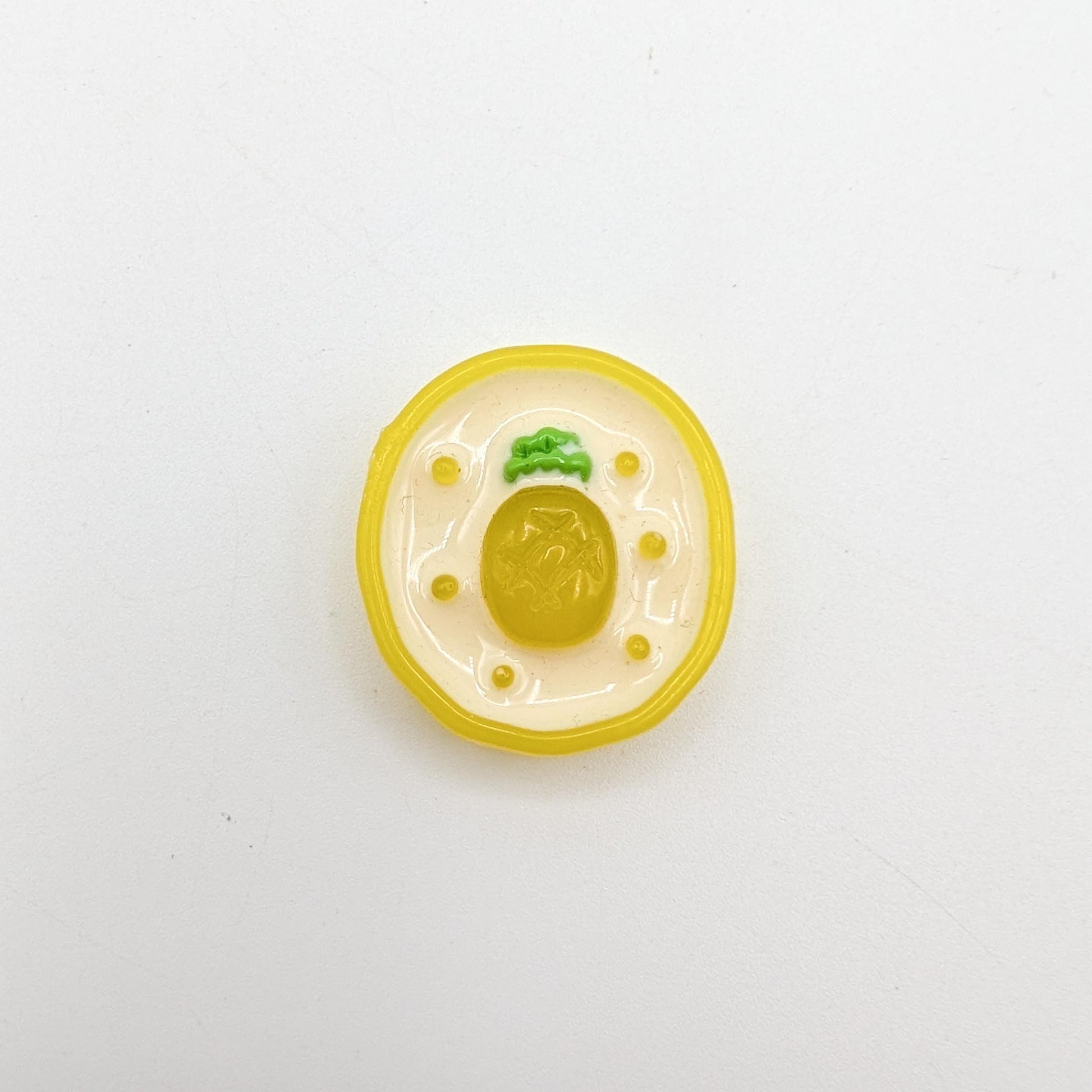 Fruit Resin Needle Minder: Embroidery, Cross Stitch, Needlepoint