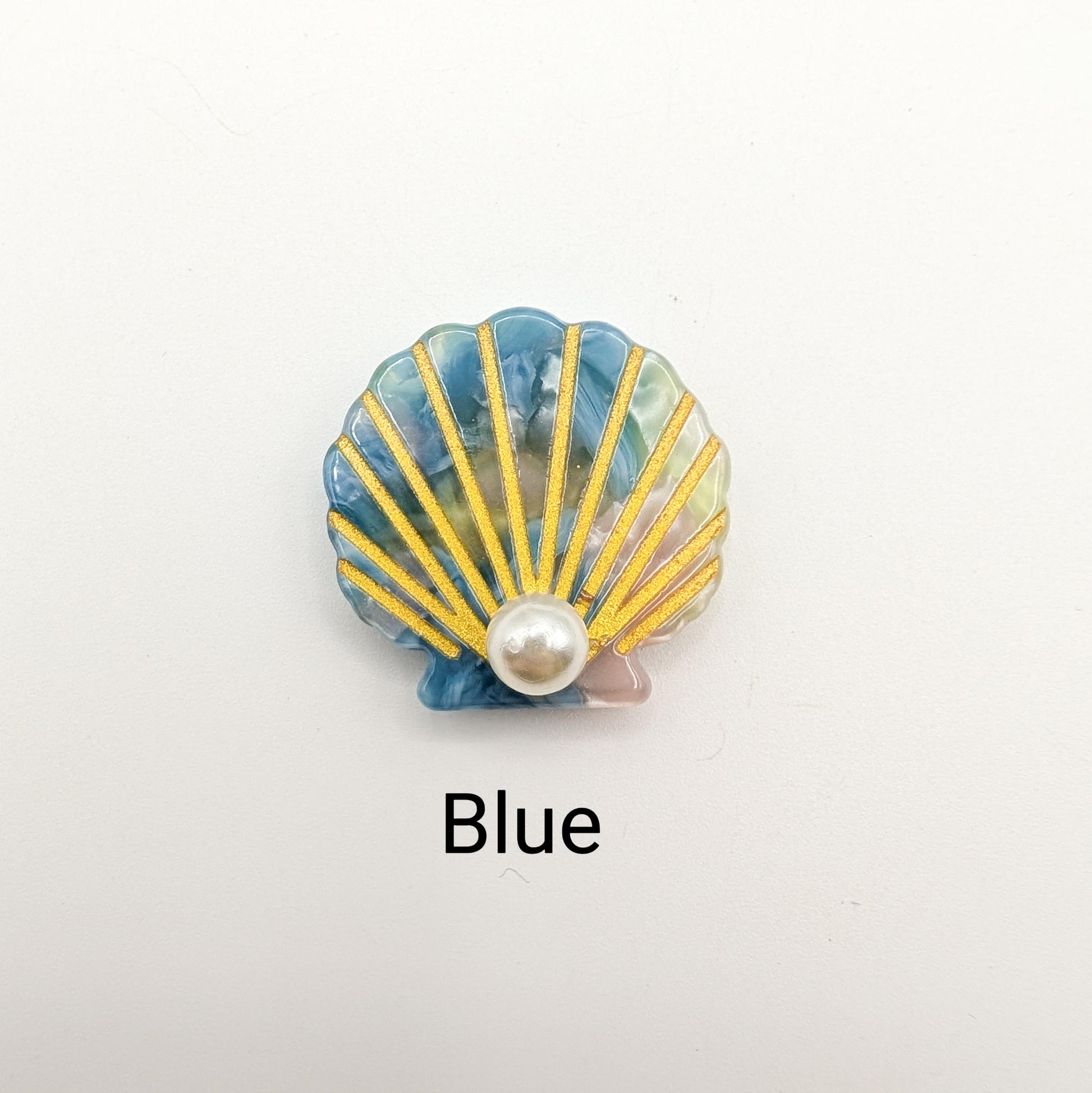 Seashell Needle Minder: Embroidery, Cross Stitch