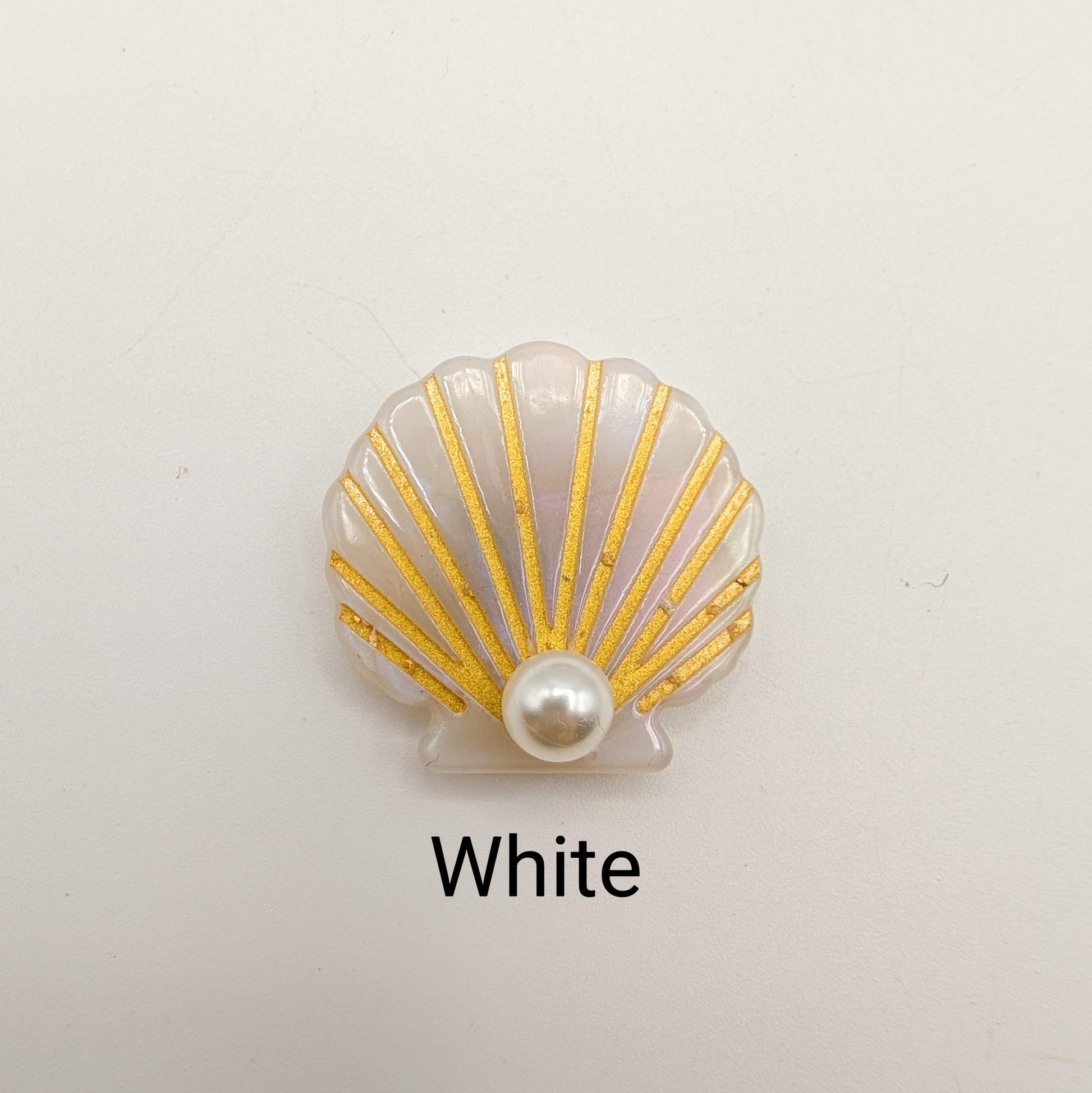 Seashell Needle Minder: Embroidery, Cross Stitch