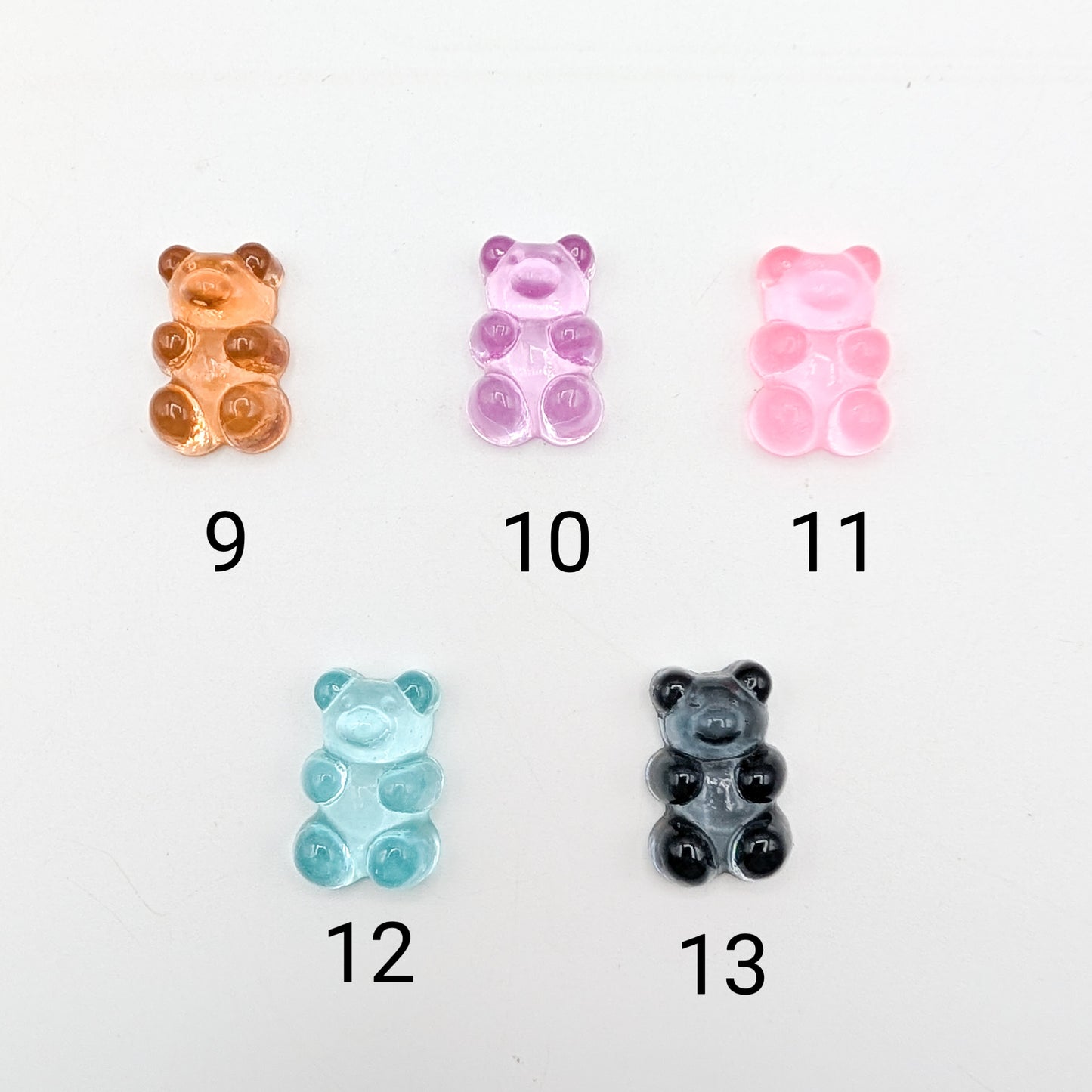 Gummy bear needle minders, Tiny Needle Minder for Embroidery, Cross Stitch, Needle work, needlecraft projects and sewing.